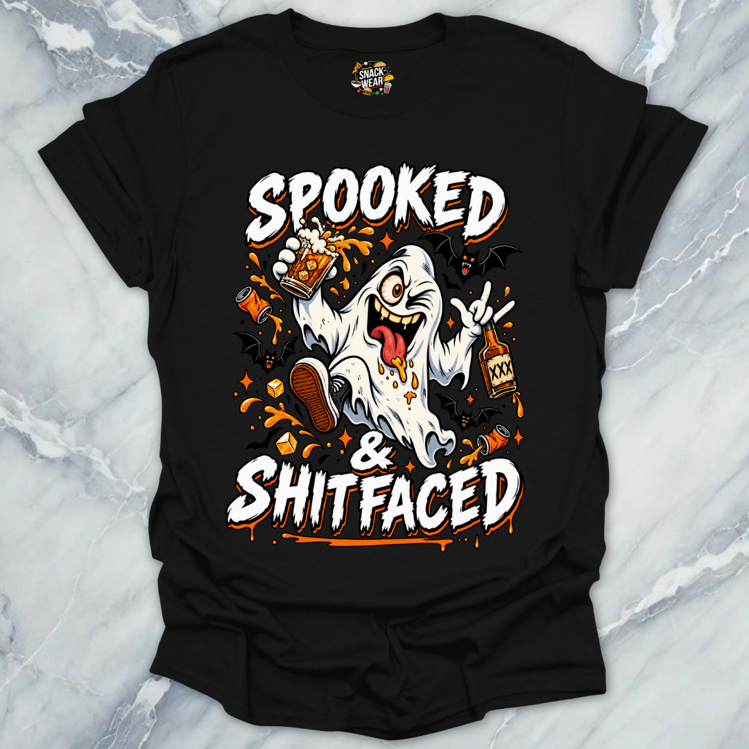 Spooked And Shitfaced T-Shirt