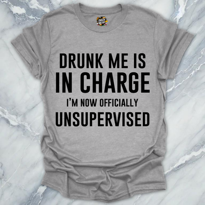 Unsupervised Drunk Me T-Shirt