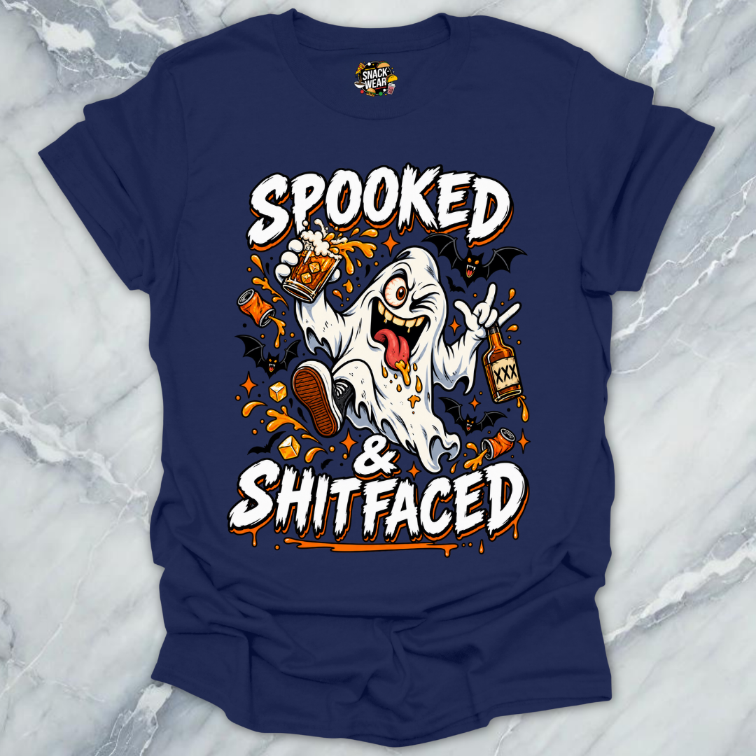 Spooked And Shitfaced T-Shirt