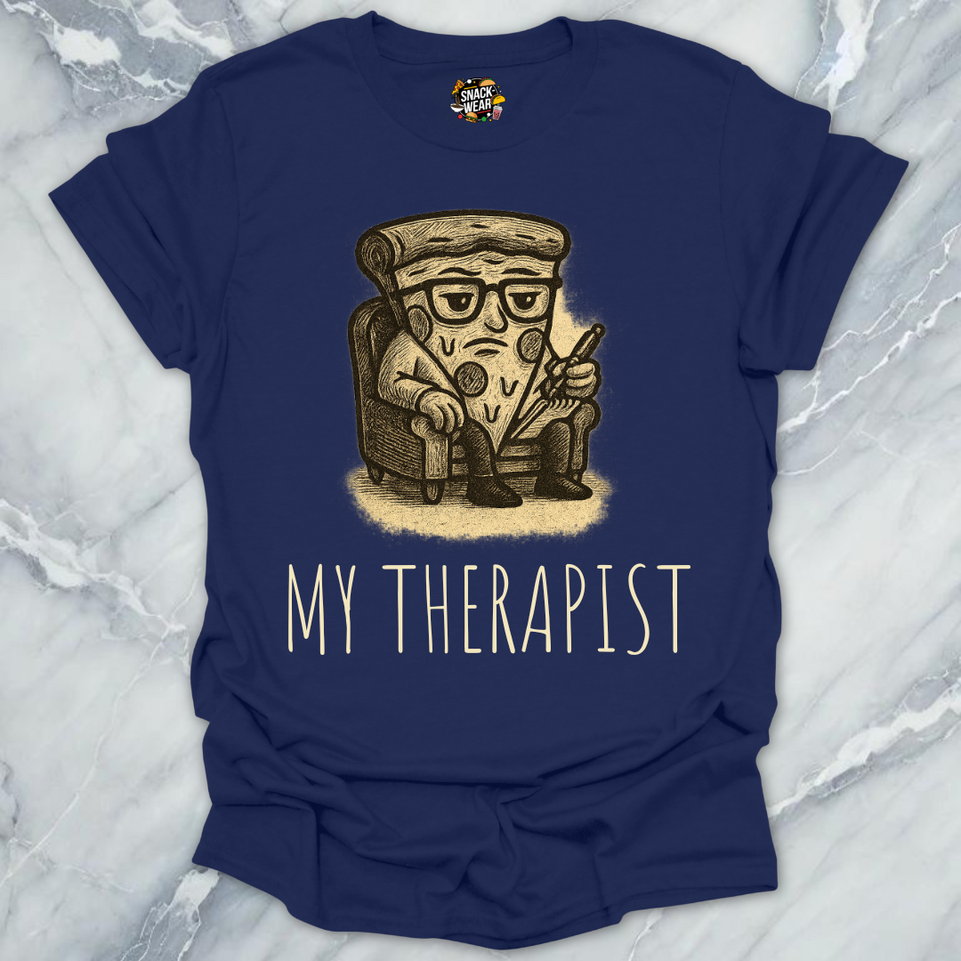 Vintage Therapist Pizza T-Shirt