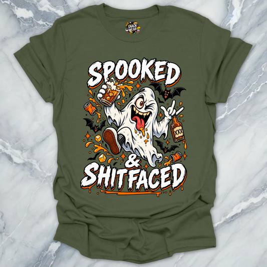 Spooked And Shitfaced T-Shirt