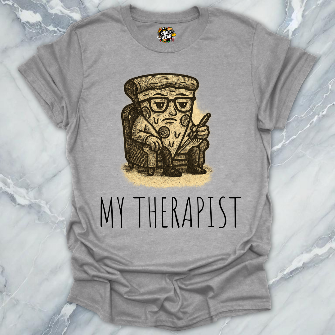 Vintage Therapist Pizza T-Shirt