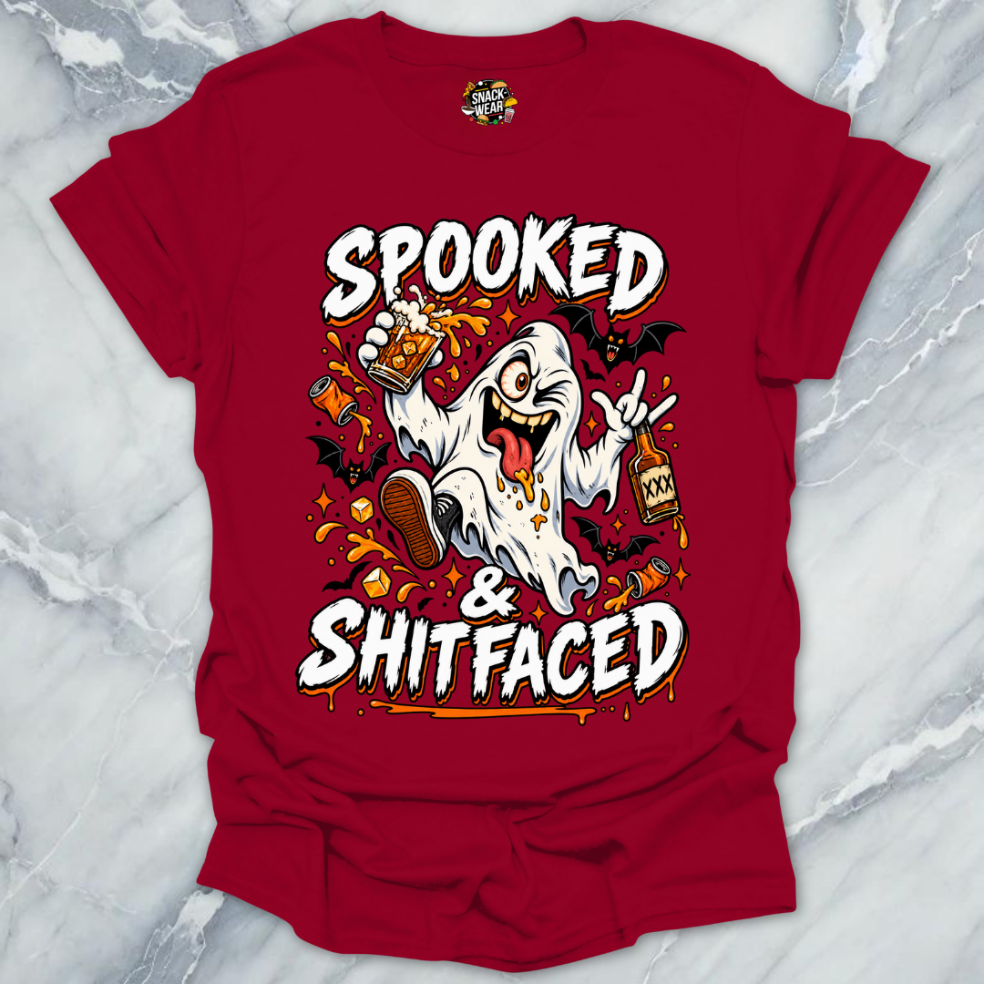 Spooked And Shitfaced T-Shirt