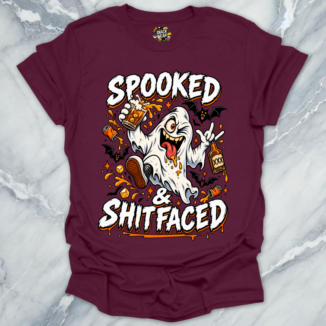 Spooked And Shitfaced T-Shirt