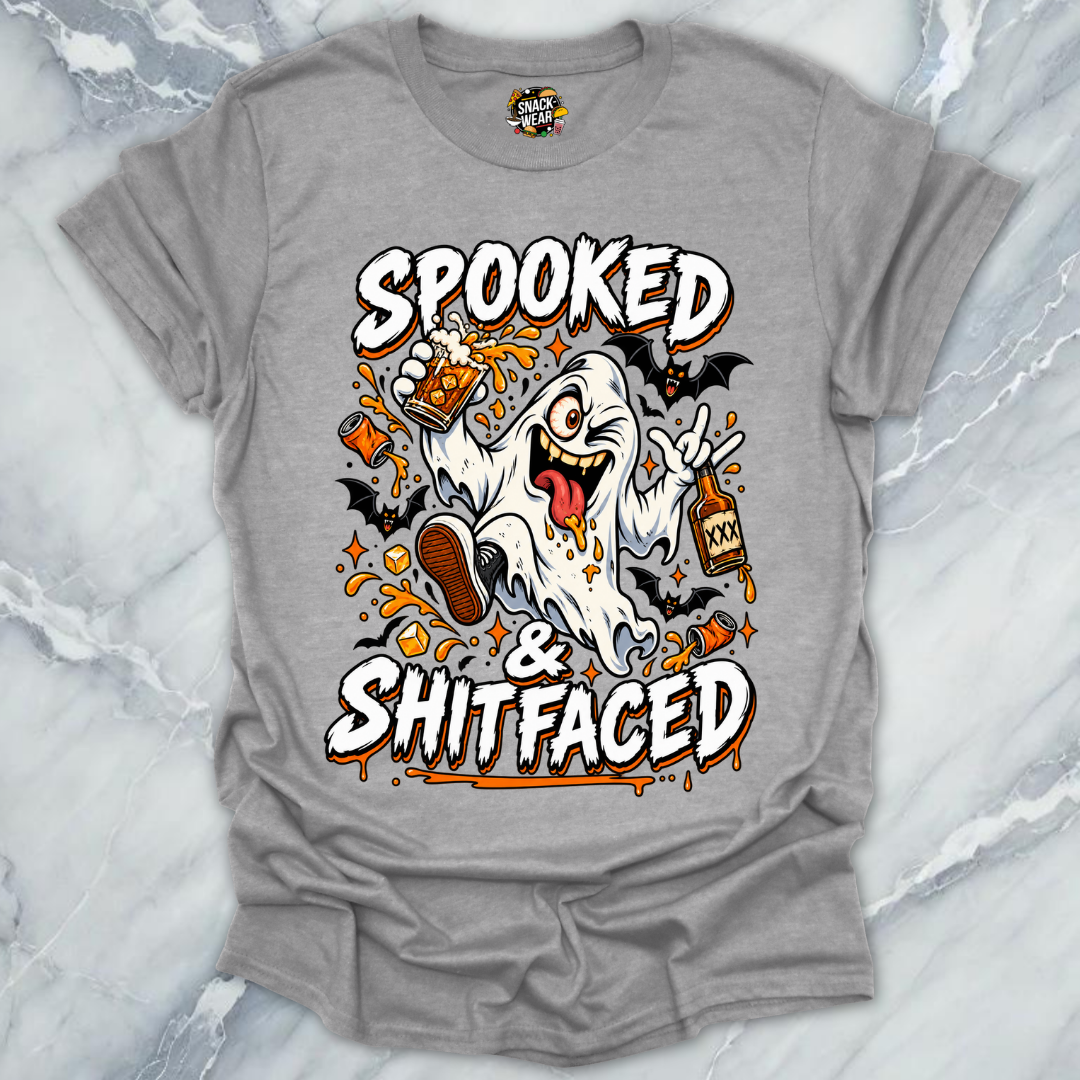 Spooked And Shitfaced T-Shirt