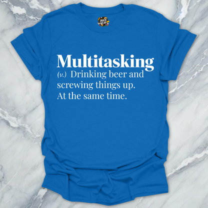 Multitasking Beer Definition T-Shirt