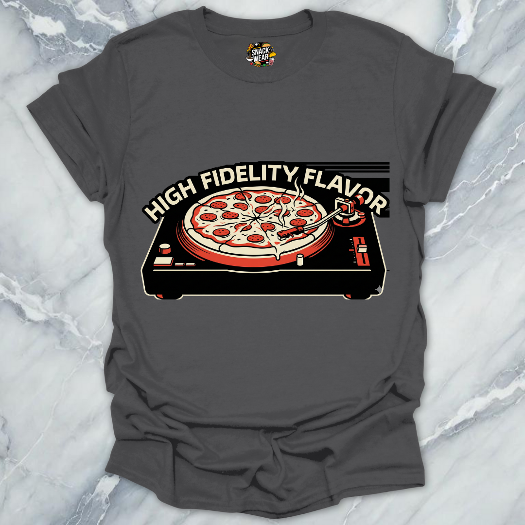 High Fidelity Flavor Pizza T-Shirt