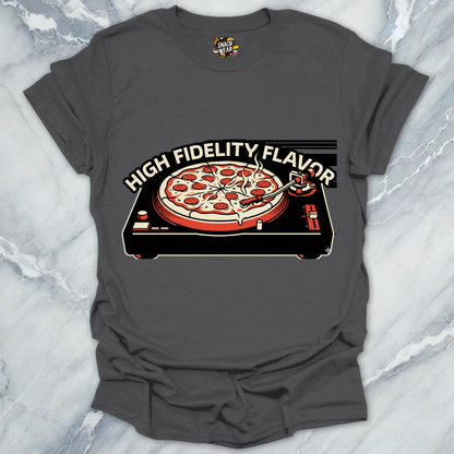High Fidelity Flavor Pizza T-Shirt
