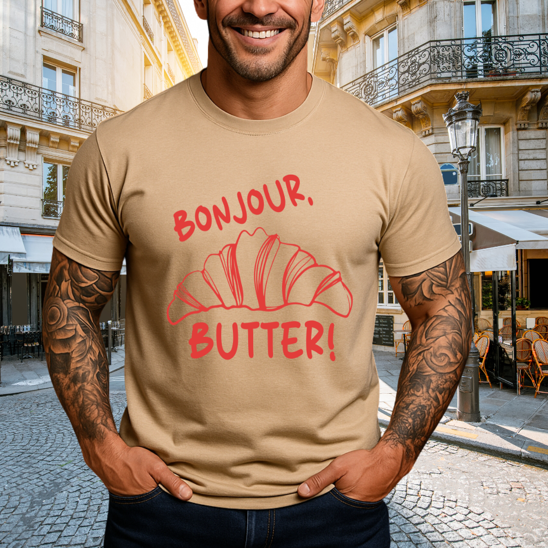 Bonjour Butter Croissant! T-Shirt