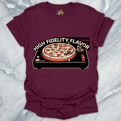 High Fidelity Flavor Pizza T-Shirt