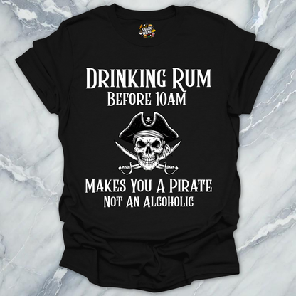 Drinking Rum Pirate T-Shirt