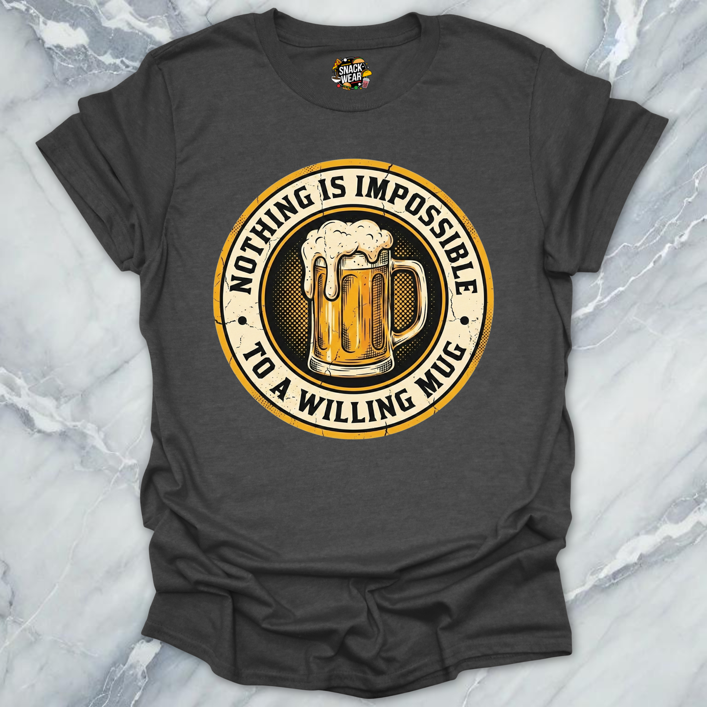 Willing Beer Mug T-Shirt