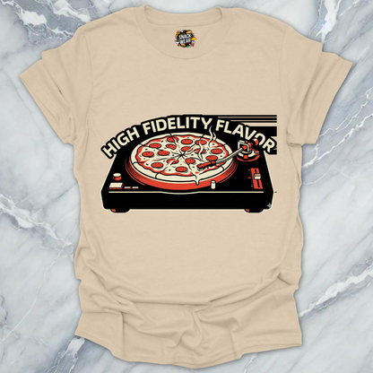 High Fidelity Flavor Pizza T-Shirt