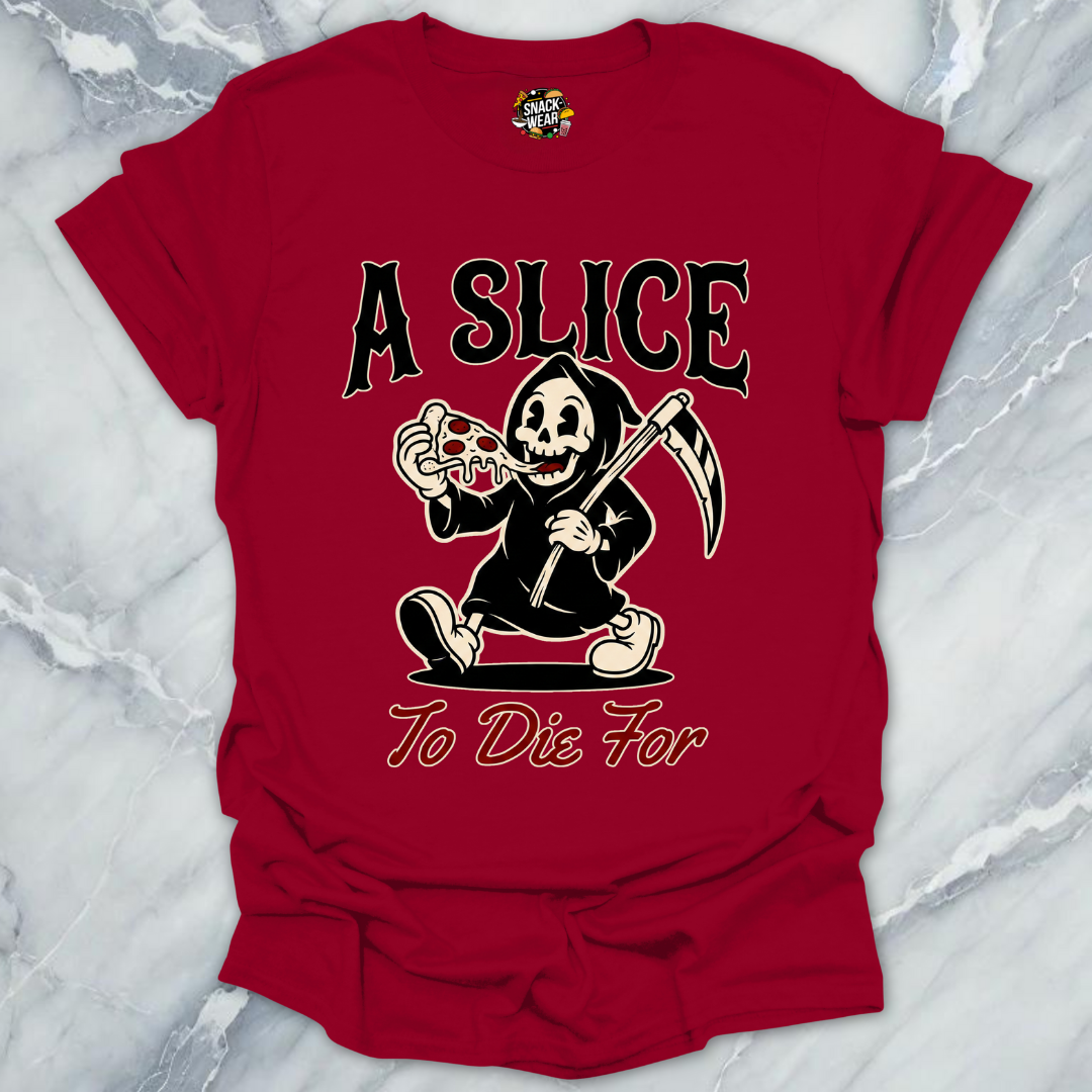 Retro Reaper Pizza T-Shirt