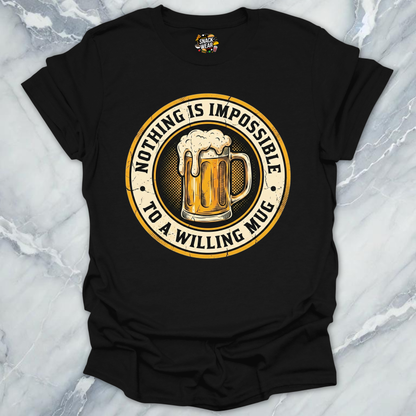 Willing Beer Mug T-Shirt