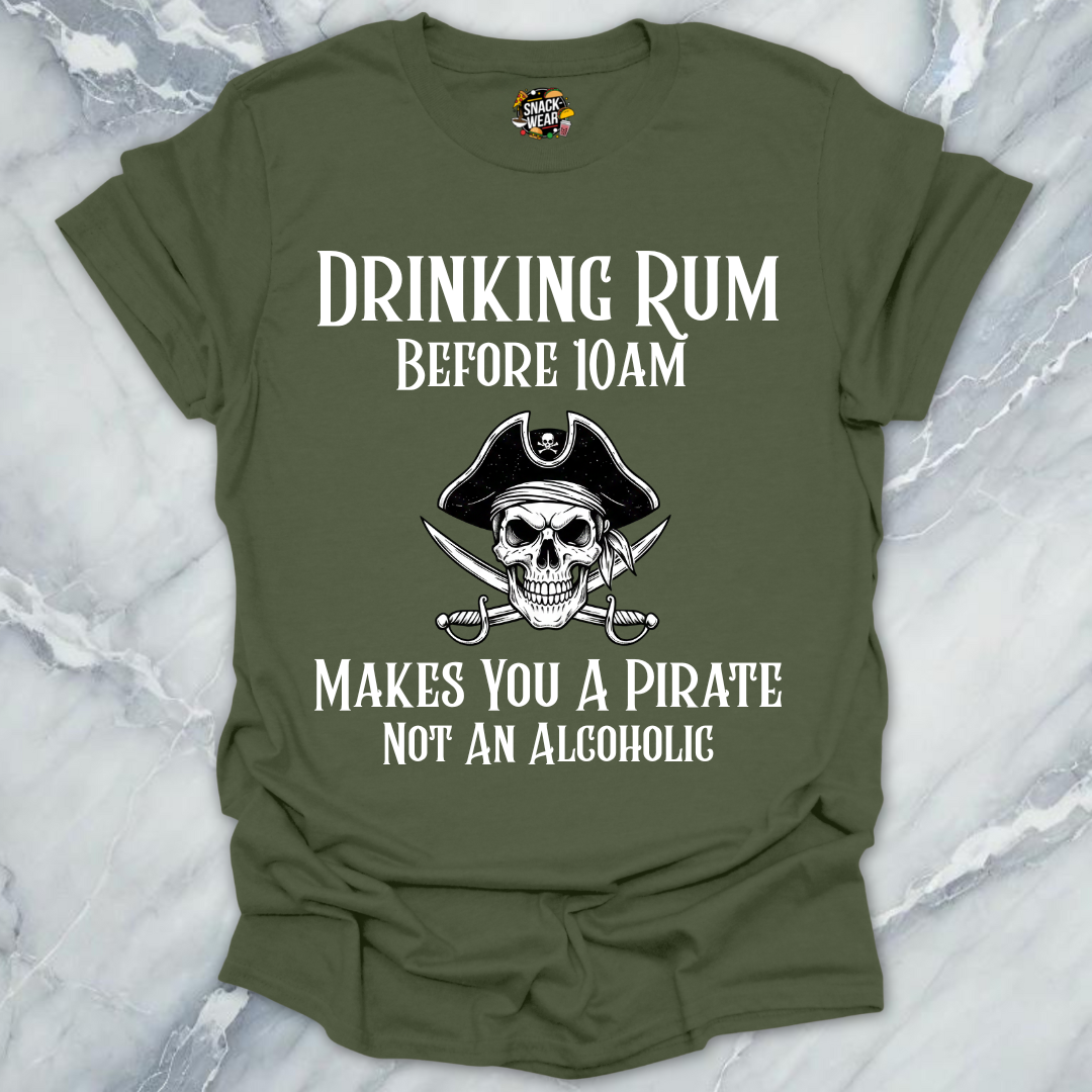 Drinking Rum Pirate T-Shirt