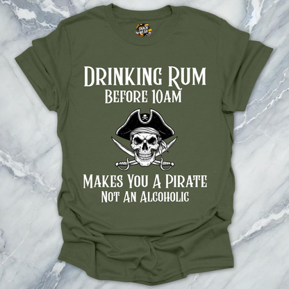 Drinking Rum Pirate T-Shirt