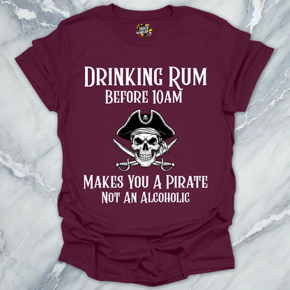 Drinking Rum Pirate T-Shirt