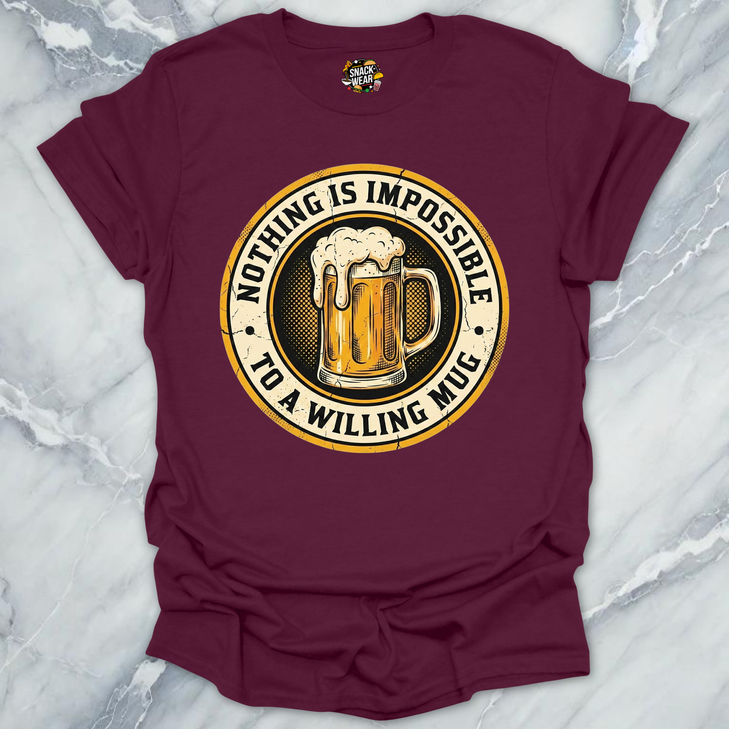 Willing Beer Mug T-Shirt