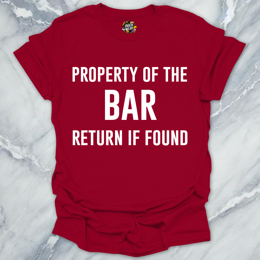 Property Of The Bar T-Shirt