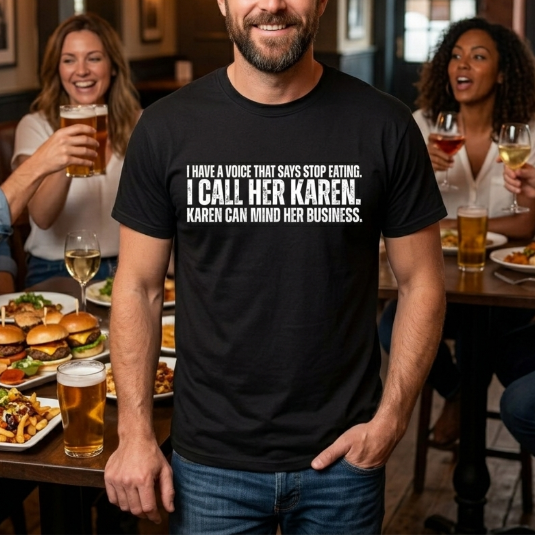 My Stop Eating Voice T-Shirt