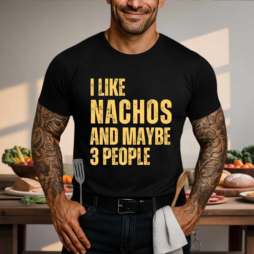 Nachos And 3 People T-Shirt