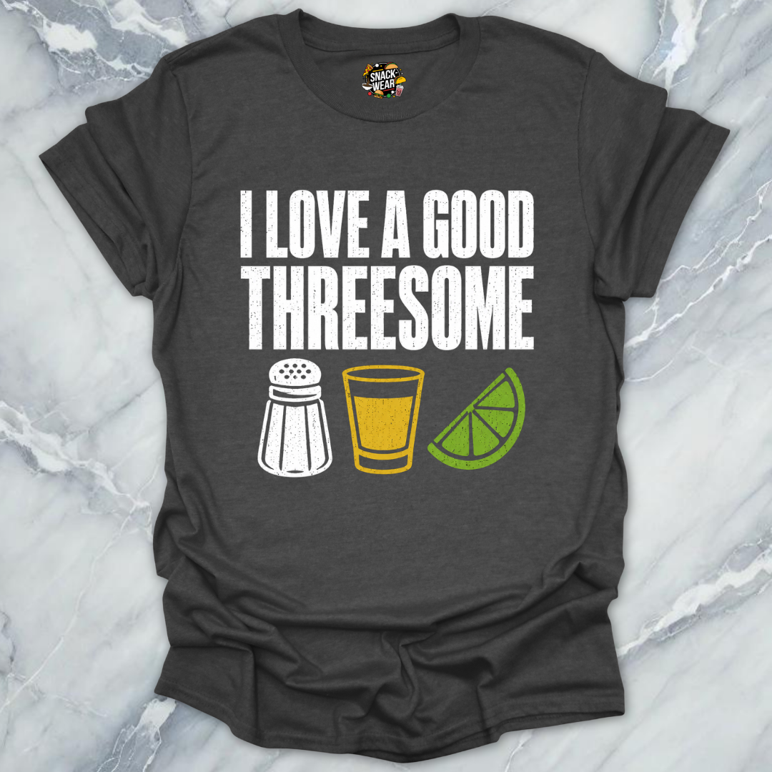 Threesome Tequila Lime Salt T-Shirt