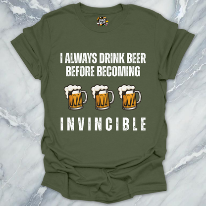 Invincible Drinking T-Shirt