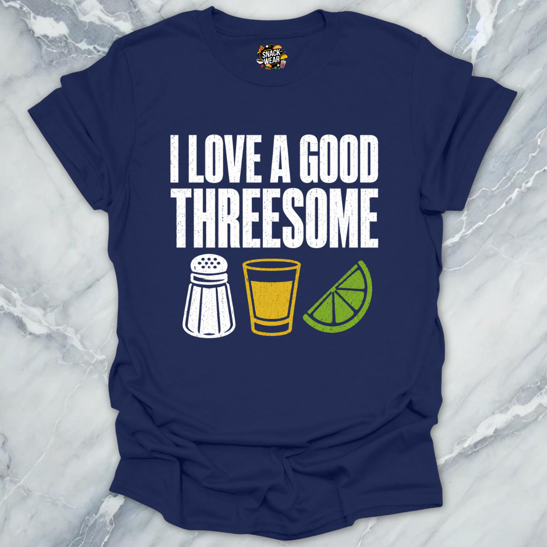 Threesome Tequila Lime Salt T-Shirt
