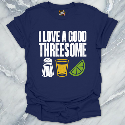 Threesome Tequila Lime Salt T-Shirt