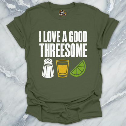 Threesome Tequila Lime Salt T-Shirt