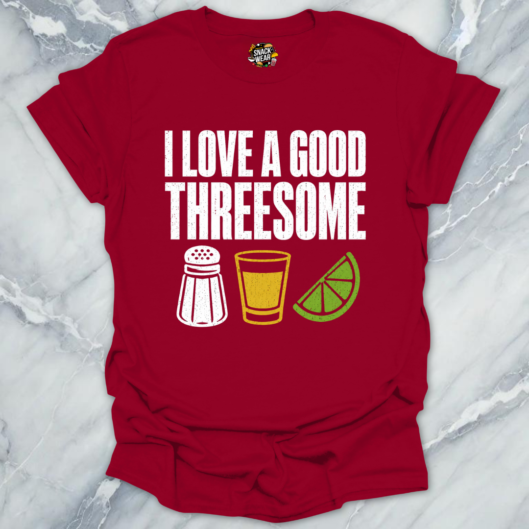 Threesome Tequila Lime Salt T-Shirt