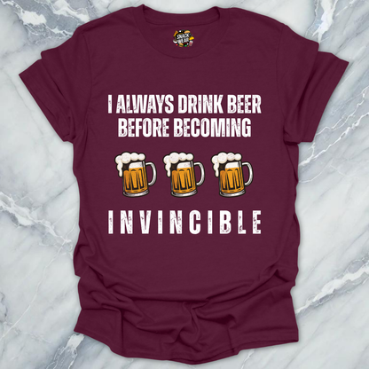Invincible Drinking T-Shirt