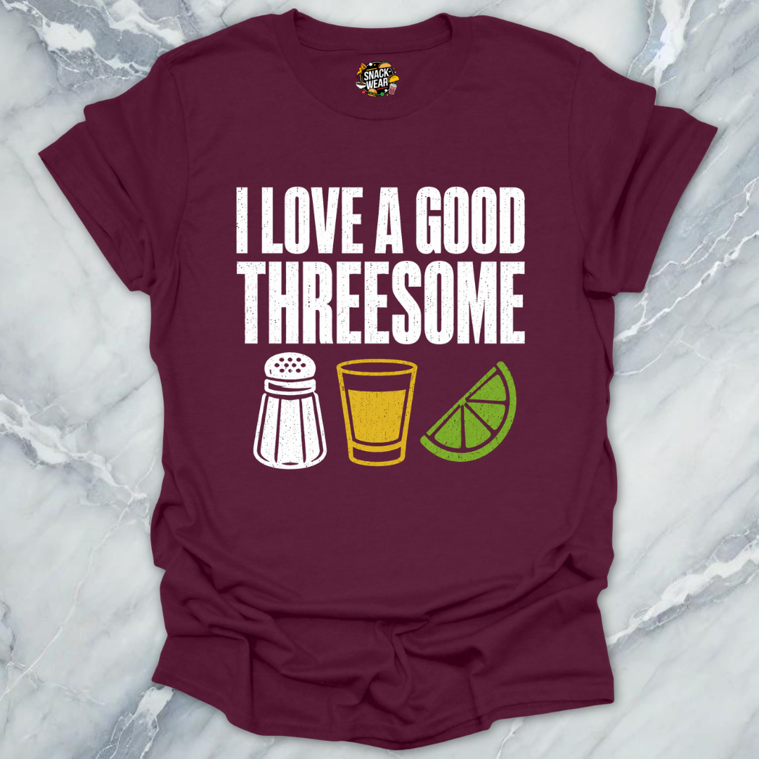 Threesome Tequila Lime Salt T-Shirt