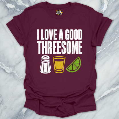 Threesome Tequila Lime Salt T-Shirt