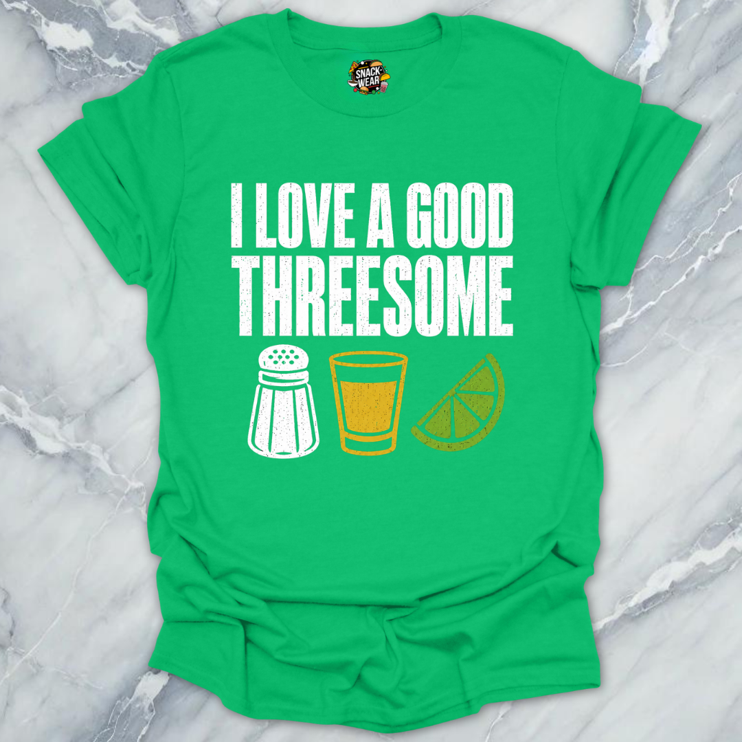 Threesome Tequila Lime Salt T-Shirt