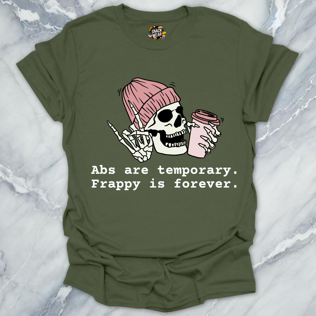 Frappy Skeleton Coffee T-Shirt