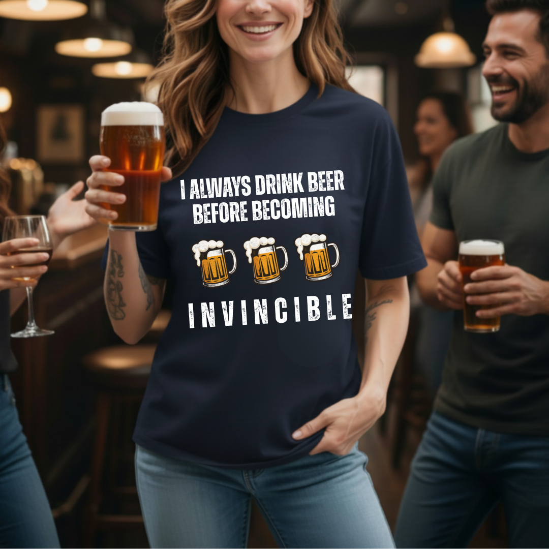 Invincible Drinking T-Shirt