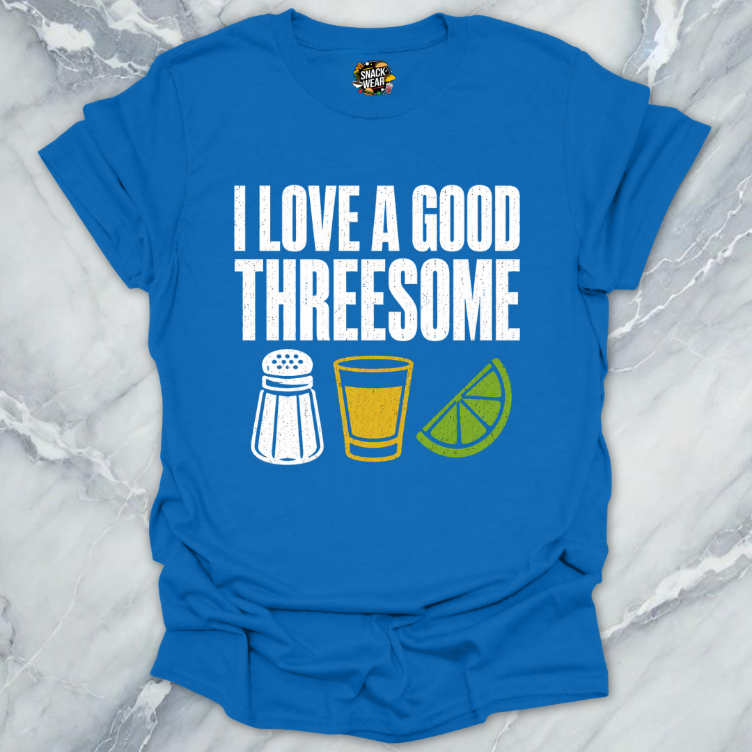 Threesome Tequila Lime Salt T-Shirt