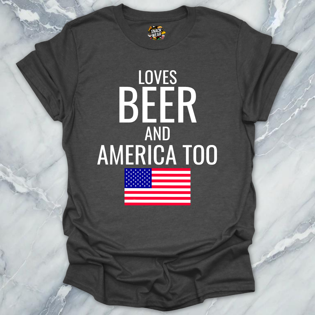 Loves Beer America T-Shirt