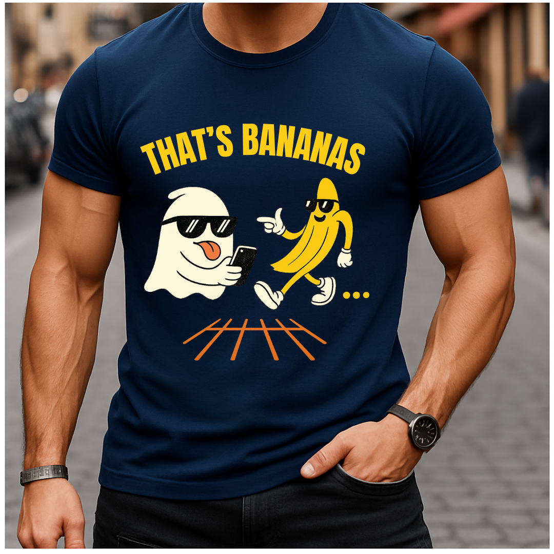 That’s Bananas Ghost Selfie T-Shirt