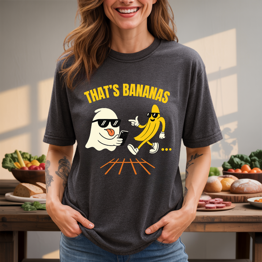 That’s Bananas Ghost Selfie T-Shirt