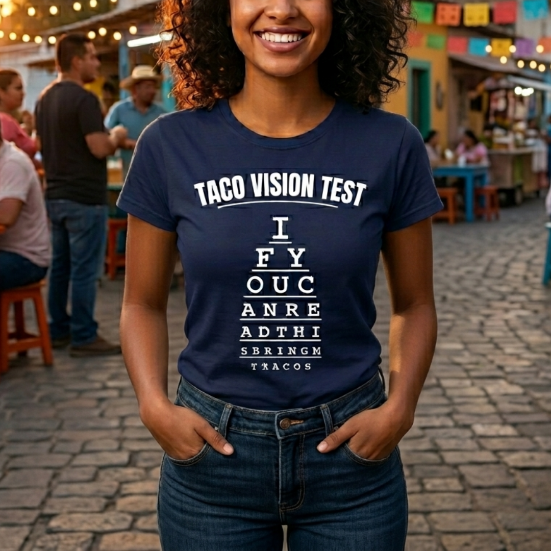 Taco Vision Test T-Shirt