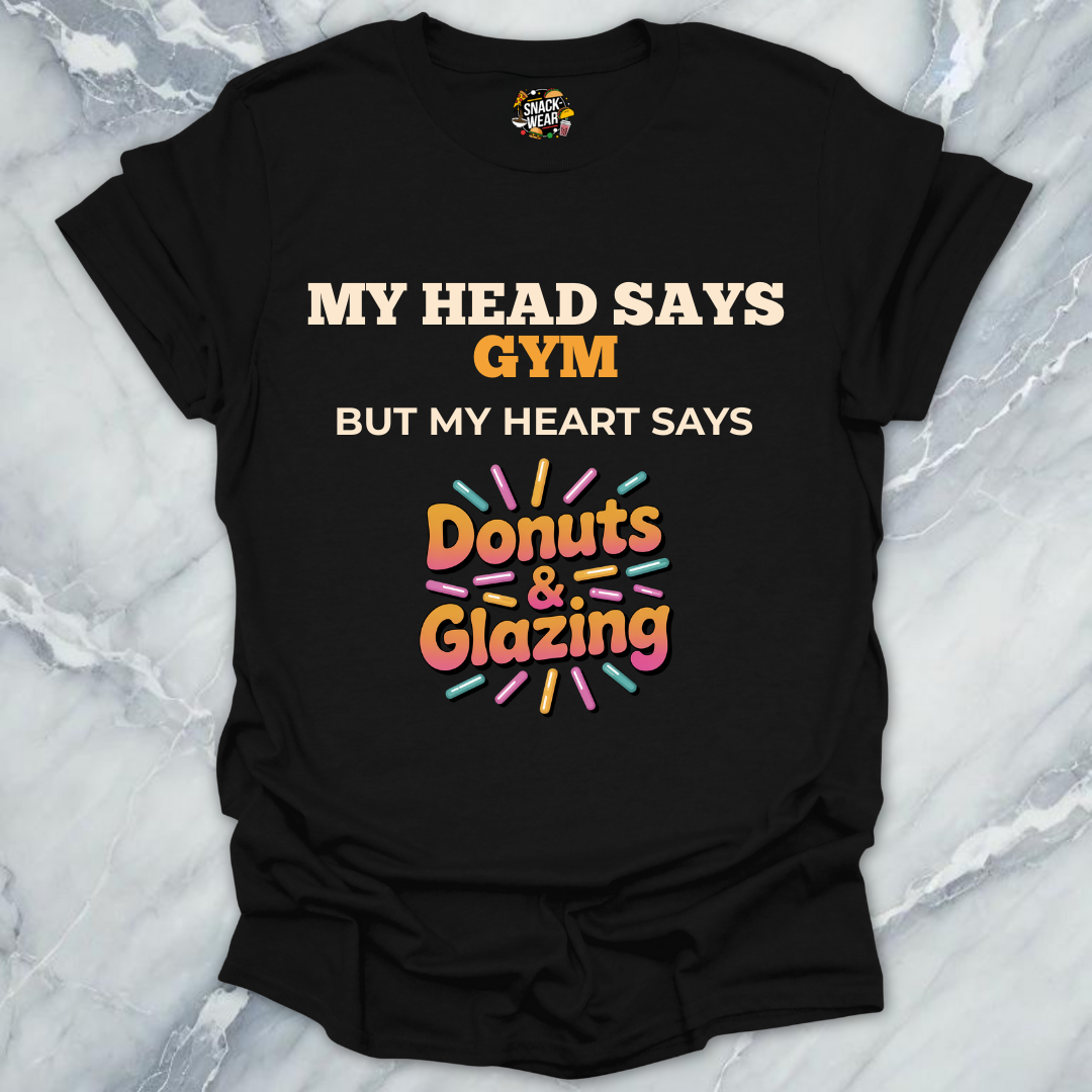 Donuts Over Dumbbells T-Shirt