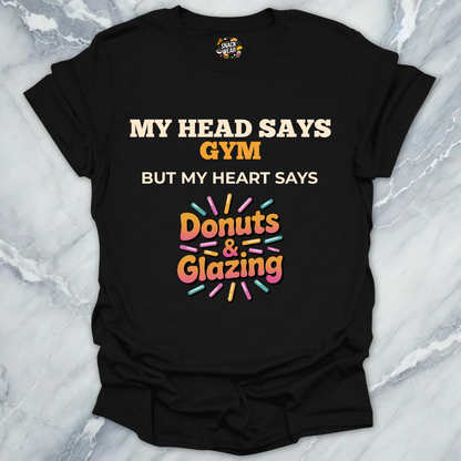 Donuts Over Dumbbells T-Shirt