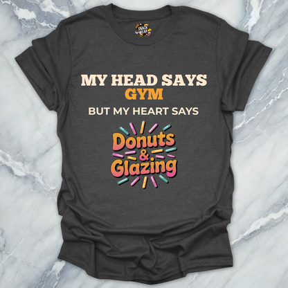 Donuts Over Dumbbells T-Shirt