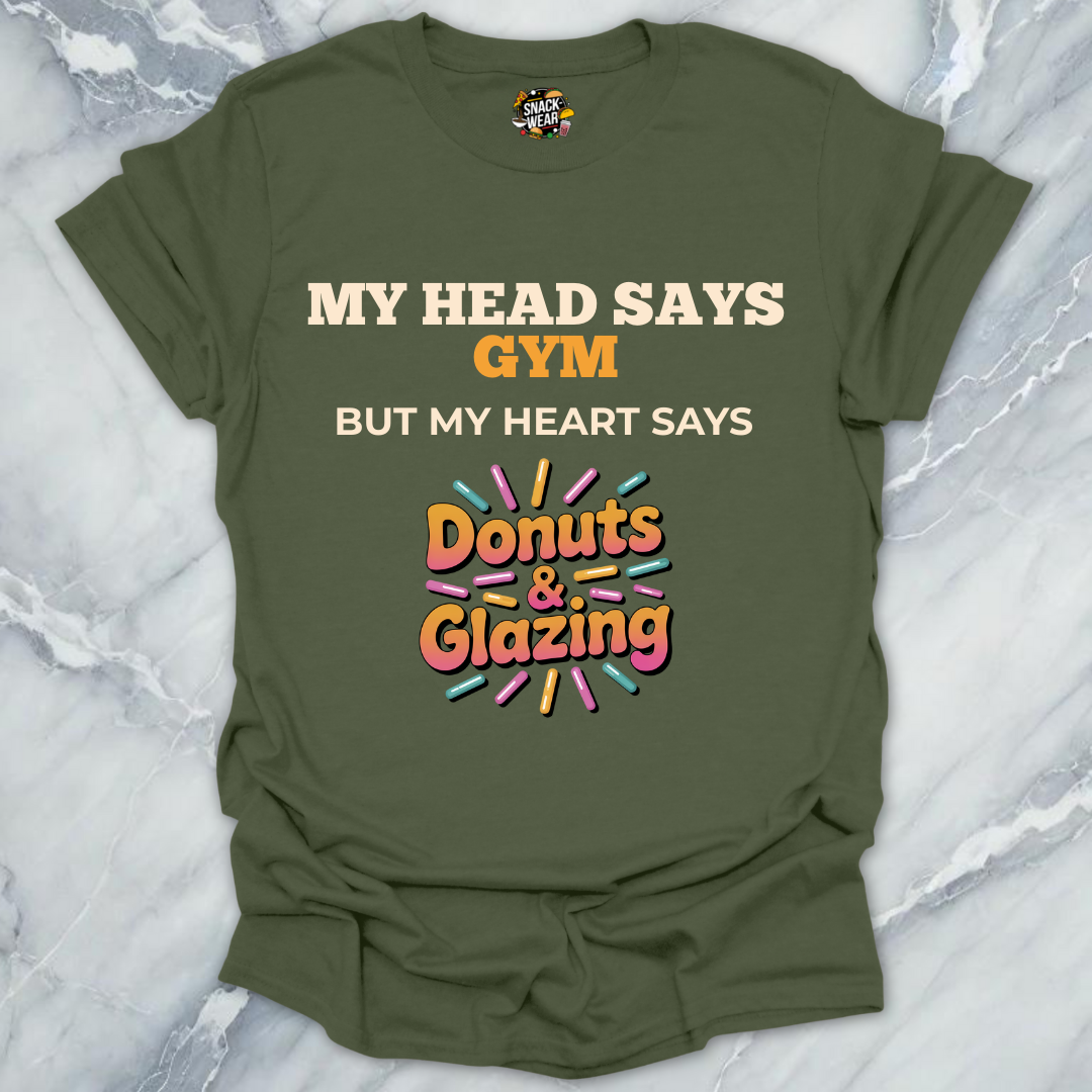 Donuts Over Dumbbells T-Shirt