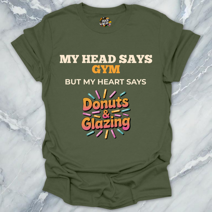 Donuts Over Dumbbells T-Shirt