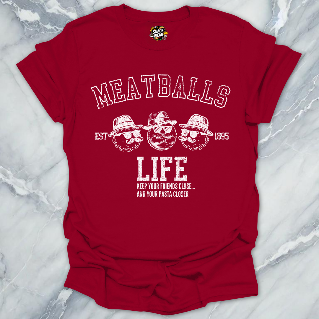 Meatballs Life Pasta Wise Guy