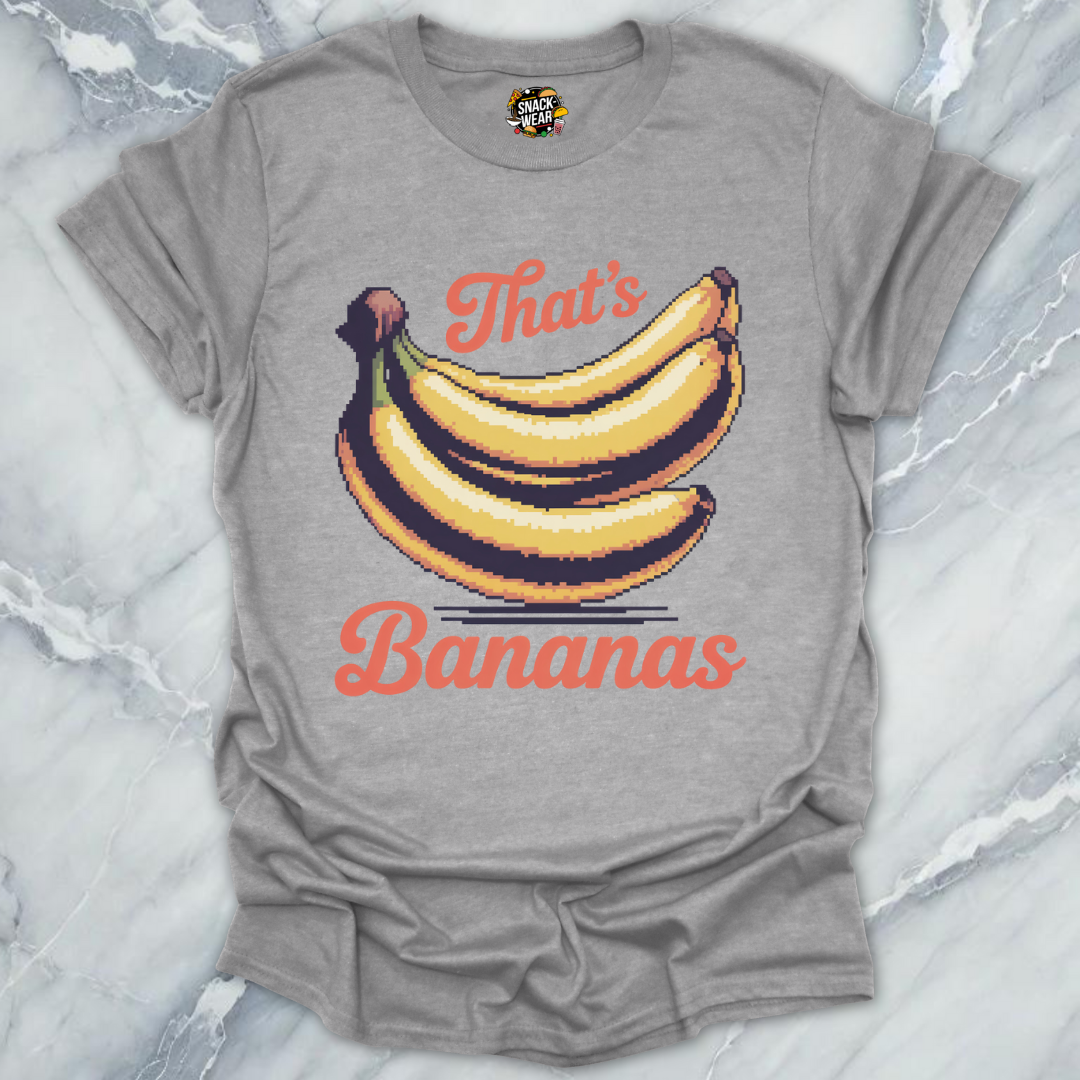 That’s Bananas Retro Pixel Art T-Shirt